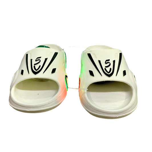 Chanclas Sandalias Infantiles Carro Con Luz Led En Ruedas