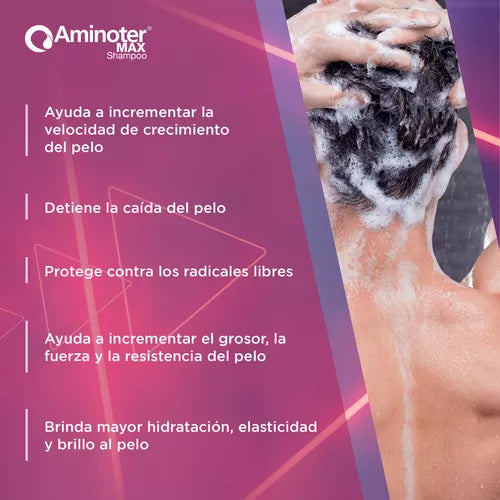 Aminoter Max Shampoo Repara Y Protege Con Microesferas 150ml