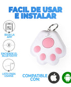 Localizador GPS Bluetooth en Forma de Huella para Mascota