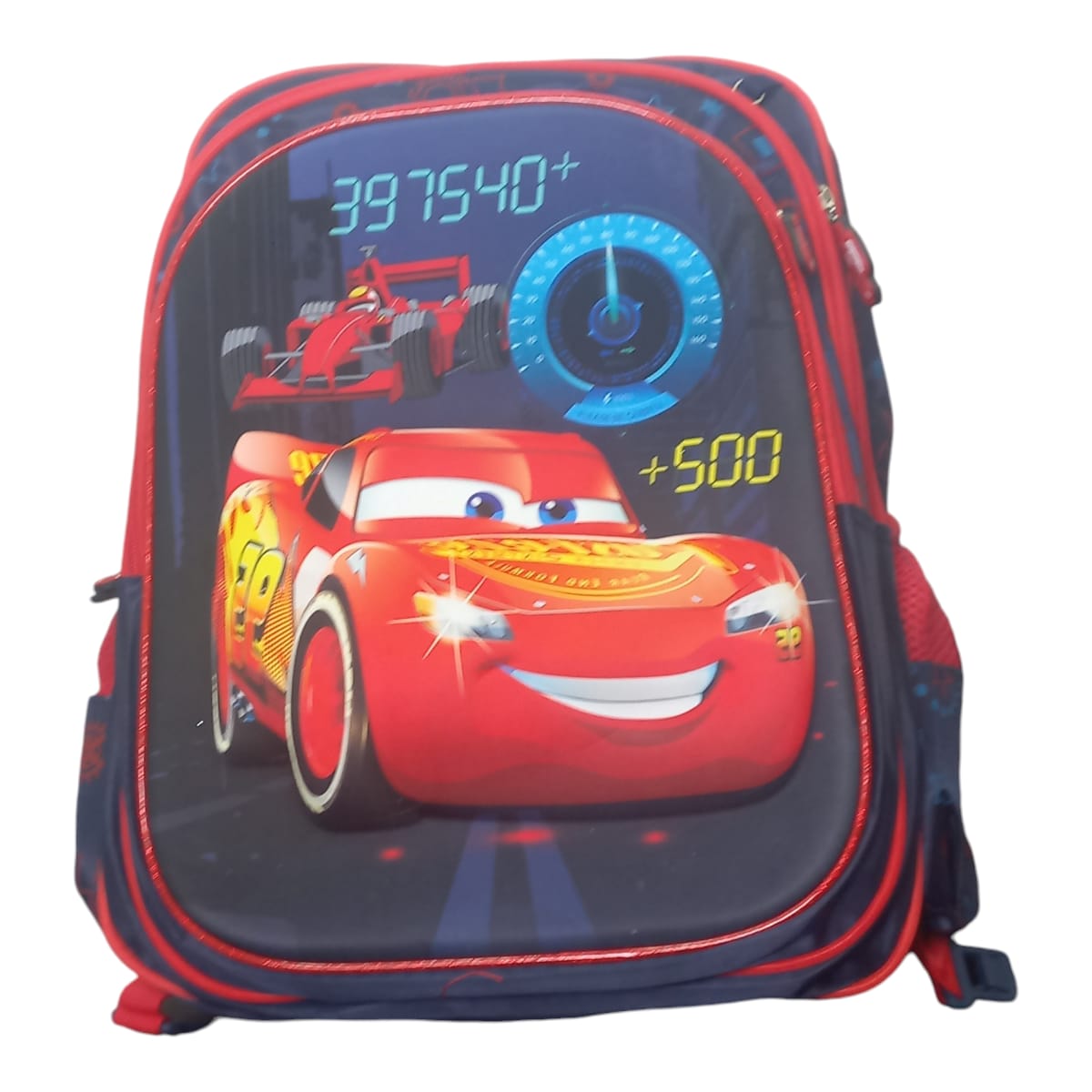 Mochila Escolar Lapicera Lonchera Térmica 3piezas Mochilas Para Niños Primaria Con Gran Capacidad Dibujo 3D Rayo MacQueen