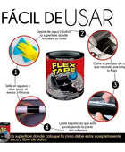 Flex Tape Cinta Adhesiva Caucho Tapa Fugas Resistente 10cm