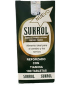 Sukrol Ácido Glutamico Lecitina Fósforo Tiamina,  Ideal Para El Cerebro Y Los Nervios.